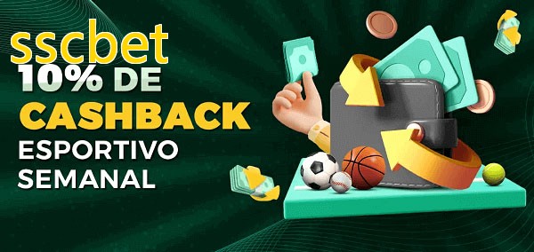 10% de bônus de cashback na sscbet